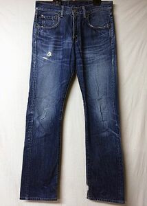 ヒゲ色クラッシュ◆Levi's リーバイス 505 00505-0053◆W30