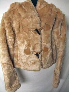 * light weight * warm *Chortie* fake fur Short blouson *