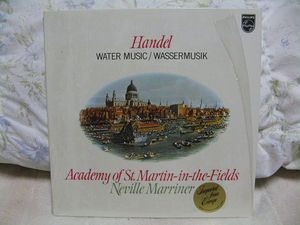 ╋╋R0322╋╋ サー・ネヴィル・マリナー指揮 アカデミー室内管弦楽団演奏　Marriner / Handel WATER MUSIC ╋╋╋