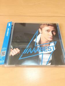 ●AAA『#AAABEST』2CD mu-mo限定盤 與真司郎ver. 帯付き●