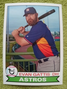 ★EVAN GATTIS TOPPS ARCHIVES 2016 MLB #181 HOUSTON ASTROS エバン・ガティス ギャティス ヒューストン・アストロズ