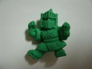 Kinnikuman Kin Eraser Set Rare Resual Robin Mask Green