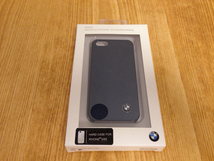 レア品★BMW iPhone5/5S エンブレム付きハードケース★未開封_画像1