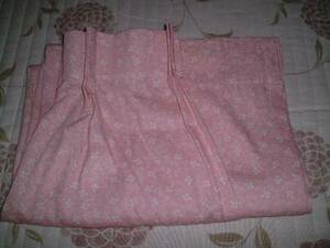  Laura Ashley * curtain sample * is gire* cloth * hand made .* pink series 