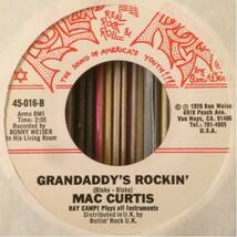 MAC CURTIS 7inch GRANDADDY'S ROCKIN' ロカビリー_画像1