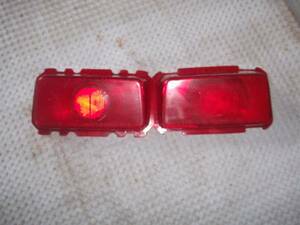 . let, old car, tail light lens 