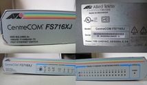 ◇CentreCOM FS716XJ ファ-ストイーサネット・スイッチ_画像2