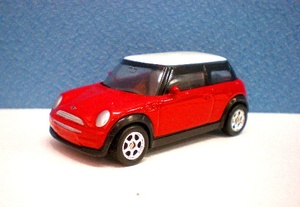 * beautiful goods * cheap postage *WELLY MINI COOPER / red 