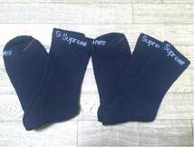 新品16ss正規Supreme×Hanes Crew Socks 2SET ソックス セットb_画像1