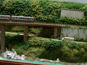 yu. rail Showa era. railroad scenery geo llama height Yamamoto line under .~. stone interval ..