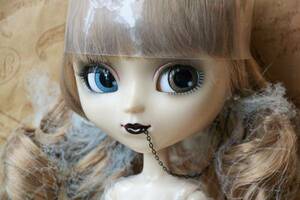 [ парик имеется кукла только ] * Pullip переиздание черный парик имеется кукла (4th)