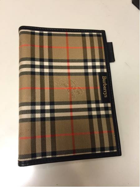 Burberrys バーバリー ノバチェック 英国チェック 手帳ケース 小物 正規品 【1869】K