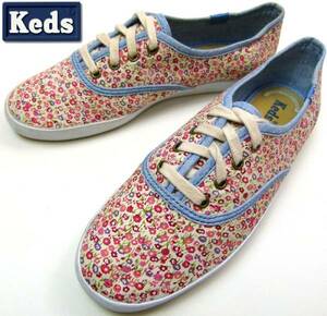 Keds ケッズ 花柄キャンバススニーカー US6(23cm相当) ( レディース )【中古】6c-1-017