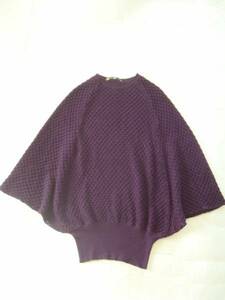 MAURIZIO PECORARO poncho design sweater size42