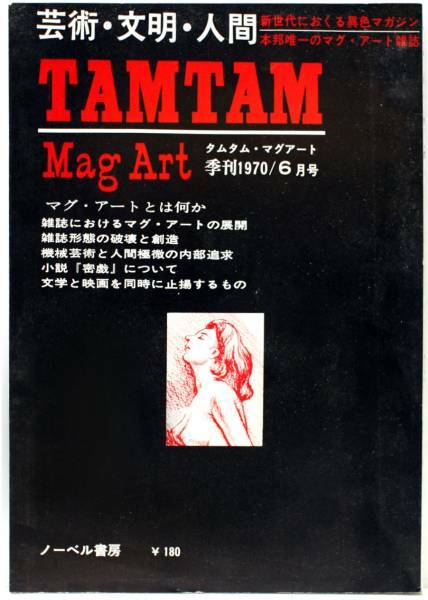 タムタム マグアート 季刊1970 創造と批判の芸術と思想 活字芸術
