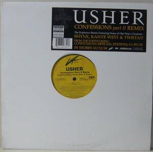 『12''』USHER/CONFESIONS PART II REIMX/オリジナル