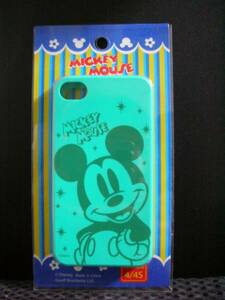 iphone4/4S специальный покрытие ( Mickey / зеленый )