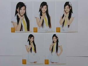 SKE48古川愛李 新衣装 個別公式生写真5枚セット★2010