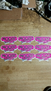 MOOSE Racing ステッカーキット4