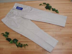  new goods tag attaching *Aquilegia* cotton cropped pants beige 9 number 