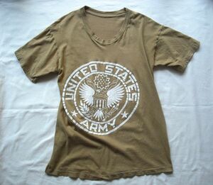 ビンテージUSNAVY軍Tシャツ実物ランタグ囚人WW2大戦xxトリコF&E