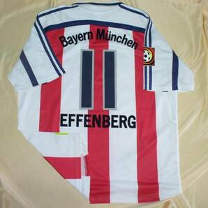 値下げ交渉 2001-02 バイエルンミュンヘン 11 エッフェンベルグ 選手実使用 adidas 検/01 2002 BAYERN MUNCHEN EFFENBERG MATCH WORN SHIRT