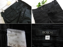 ◆BOSCH ボッシュ◆美ライン♪裾釦付きクロップドパンツ 32_画像3