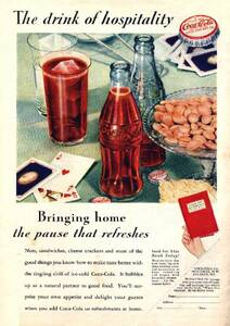 ●241F　1932年のレトロ広告　コカコーラ　Coca-Cola　Coke