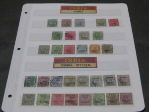  India stamp N89 1887-1937 year SC#1-49*O1-40. inside total 31 kind 