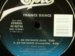 TRANCE DANCE / DO THE DANCE