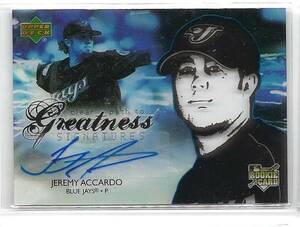 2006 Future Stars Jeremy Accardo Auto RC