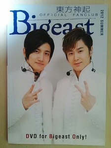  Tohoshinki FC Bigeast bulletin 2012 summer DVD attaching used .. Korea 