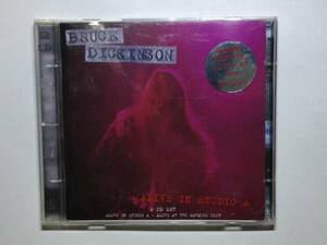 ※　 BRUCE DICKINSON 　※　 Alive in Studio A 　※ 輸入盤2CD