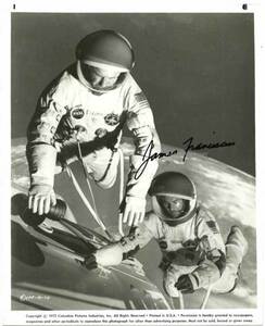 1969年 宇宙からの脱出 ジェームズ・フランシスカス サイン フォト　他、ロビーカード１枚付き