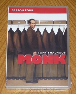 ★Monk 名探偵モンク シーズン4 北米版DVD リージョン1 トニー・シャルーブ Tony Sharlhoub