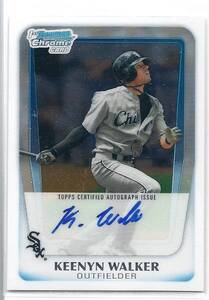 2011 Bowman Chrome Draft Keenyn Walker Auto