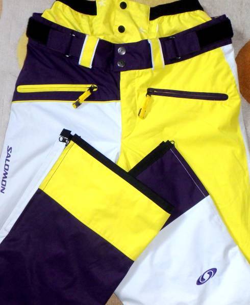 送料無料!高機能 サロモン スキーパンツ FALCON SIGN PANTS SSサイズ