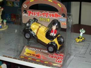 ** ultra rare!* non . out of print?*[ Lupin 3.. Classic tin plate car ]*zen my device [BOX box city ]