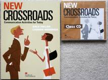 New Crossroads　英会話テキスト&CD 初級の上_画像1