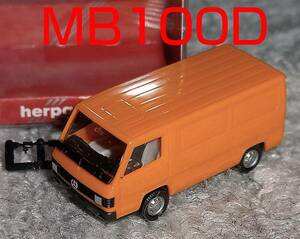 1/87メルセデスベンツ MB100 BUS オレンジ MERCEDES BENZ