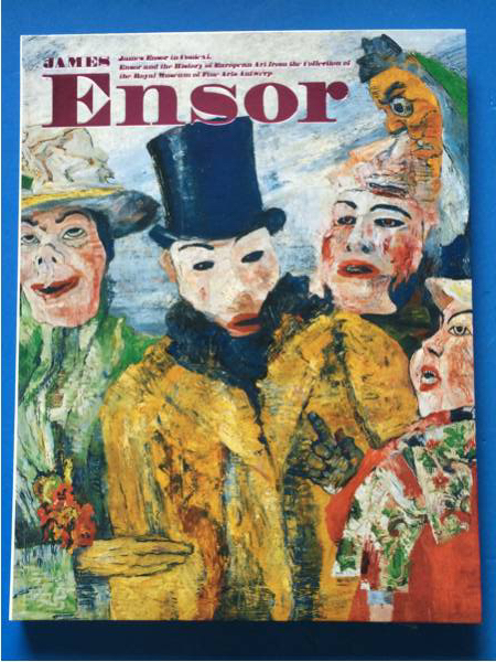 Exhibition Catalog James Ensor Genealogy of Realism and Fantasy, painting, Art book, Collection of works, Illustrated catalog
