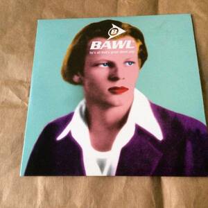 【非売品】 BAWL / he's all that's great about pop 4曲入りプロモーション用激レア盤 1996年 アイルランドのインディーポップ