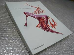  foreign book * Manolo * Blahnik. design .[ work compilation ]* shoes * large size book