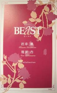 P116小説b-Boy2008年12月号付録★岩本薫/飛沢杏★BEaST