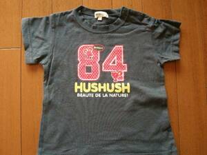 ★HusHush*ハッシュアッシュ*半袖Tシャツカットソー*90cm*バクプリ*男の子*