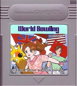 Game Boy Cassette ◆ World Bowling