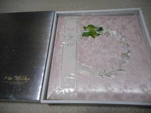  unused!kokyo wedding photo album L version record cardboard attaching 