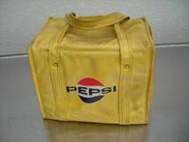 PEPSI　ペプシ　ヴィンテージ　非売品　保冷バッグ　クーラー　年代物_画像2