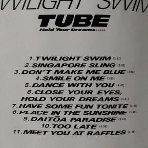 TUBE チューブ☆TWILIGHT SWIM☆全11曲のアルバム♪送料180円か370円（追跡番号あり）