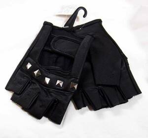  driving gloves gloves / hard core stud metal / black M